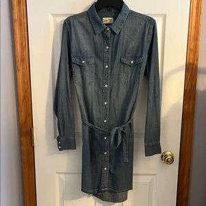 Universal Thread Blue Denim Dress